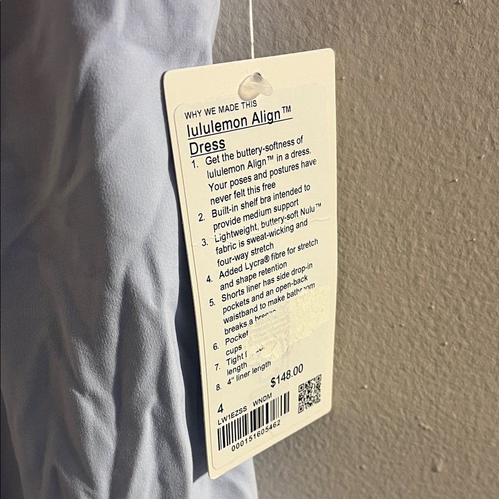 Lululemon Athletica Light Blue Align Dress - Picture 2 of 5